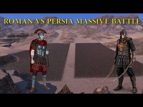 Massive 20000 men battle Roman vs Persia - Ultimate Epic Battle Simulator