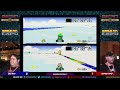 Big Ray Vs Super TOPO Winners Semifinals Super Mario Kart SNES Game On Expo 2023