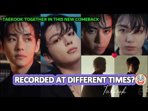 TAEKOOK TOGETHER in the SAME MOMENT 💍 this COMEBACK YEAR belongs to TAEKOOK and BTS ✨😱
