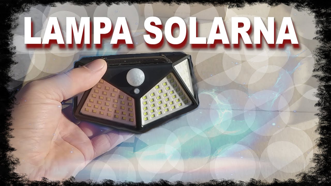 Watch 🛠 Technologia u Szkapy: LAMPA SOLARNA Z CZUJNIKIEM RUCHU ZMIERZCHU 100 LED now 🛠 Technologia u Szkapy: LAMPA SOLARNA Z CZUJNIKIEM RUCHU ZMIERZCHU 100 LED