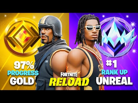 Gold To Unreal Ranked Speedrun But It's Only Duo Fills... (Fortnite Reload)