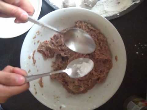 Homemade Chinese Beef Meatballs