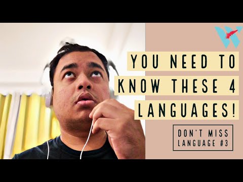You just Need to Know these Four Languages! | Amaresh Nath
