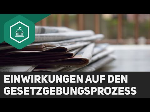 Einwirkungen auf den Gesetzgebungsprozess