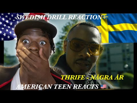 American Reacts to Swedish Drill! Thrife - Några År (Prod.by HvonGucci & Von Haartman)