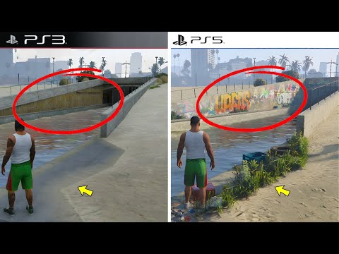 TUTTE LE DIFFERENZE DALLA PRIMA VERSIONE DI GTA 5 (PS3 1.00) ALL’ULTIMA (PC ENHANCED)