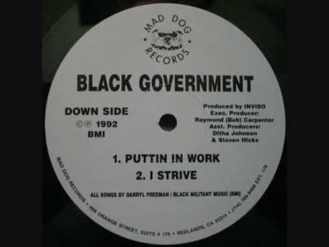Black Government - I Strive