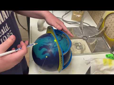 Layout a Bowling Ball using the Dual Angle Layout System | Dual Angle Layout System Fully Explained!