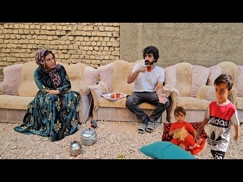 Abul builds a bathroom before winter🏊Hamida, a homeless mother in difficult circumstances