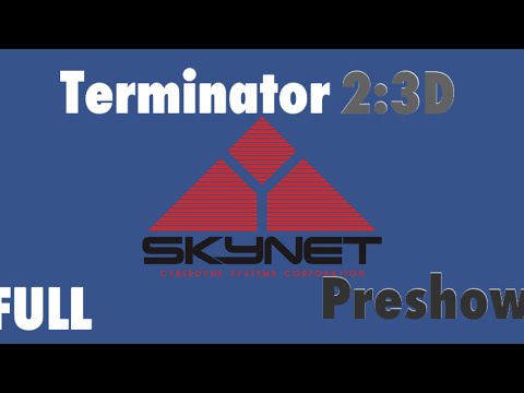 Terminator 2:3D Battle Across Time Full Preshow
