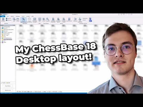 Frederik Svane - Mein ChessBase 18 Desktop!