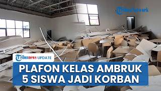 5 Siswa Terluka dalam Insiden Plafon Ambruk di 2 Kelas SMKN 1 Soreang, Baru 4 Bulan Digunakan