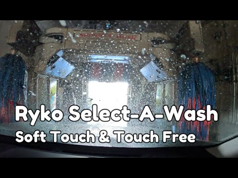 *Rare* Ryko Select-A-Wash, Fremont CA. Soft Touch & Touch Free Cycles.