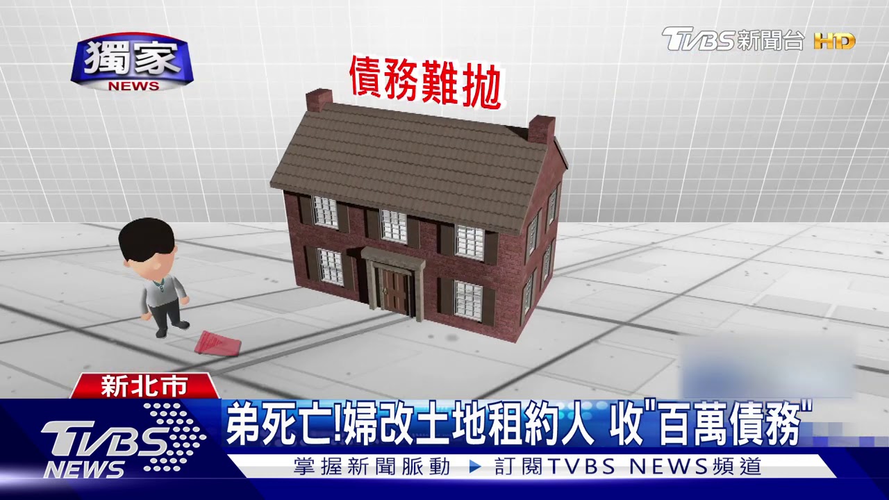 弟死亡!婦改土地租約人 收「百萬債務」