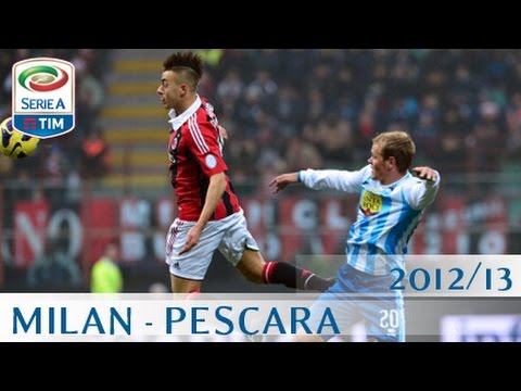 Milan - Pescara - Serie A 2012/2013 - ENG