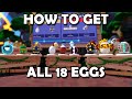 How To Get All 18 Eggs In Roblox Bedwars