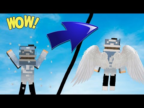 LegendyThePhycho - HOW TO GROW WINGS IN MINECRAFT!