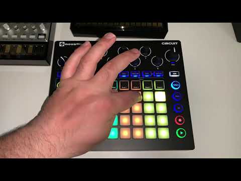 Novation Circuit Tutorial Drums/Sequencer/Pattern/Mixer-Easy Way (German)