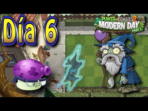 Plants vs Zombies 2: Tiempos Modernos: Día 6 - Español - HD