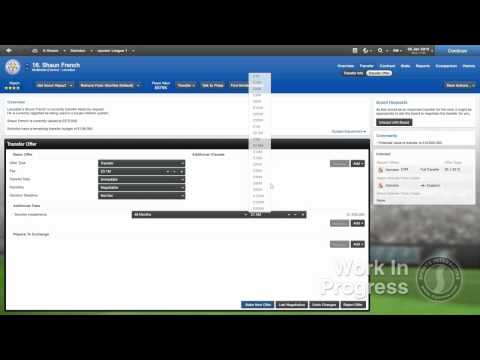 Football Manager 2013 - Loans and Scouting