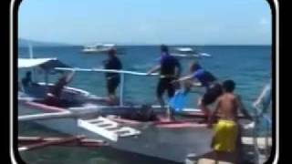 Wreck diving the St. Christopher  with Sam from Asia divers in Puerto Galera Philippines