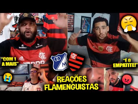 REAÇÕES dos FLAMENGUISTAS FURIOSOS com o EMPATE - MILLONARIOS 1X1 FLAMENGO [REACT LIBERTADORES 2024]