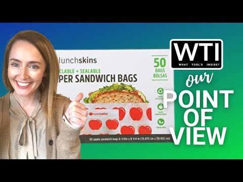 Lunchskins Recyclable + Sealable Bags - WTI product video review