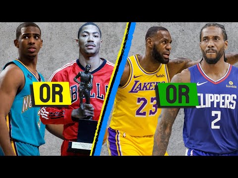 PRIME Derrick Rose vs PRIME Chris Paul and LeBron vs Kawhi for a championship [2020]