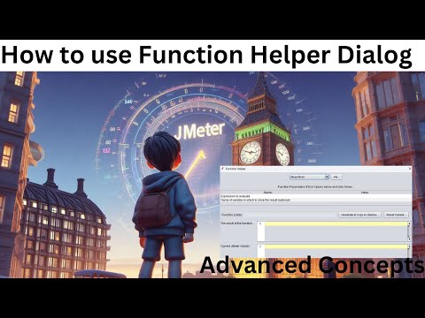 How to Use Function Helper Dialog in JMeter and how to create change case function in #jmeter