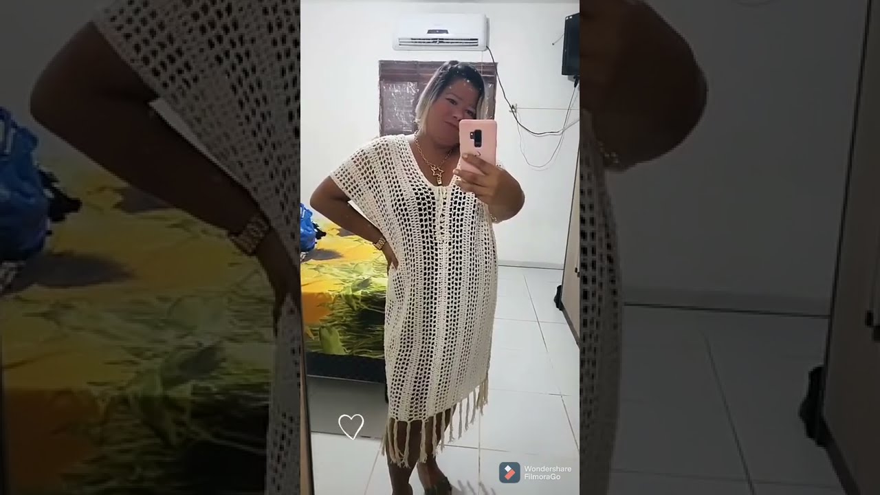 Vestido ou saída de praia Plus size @Betycrocheplussize