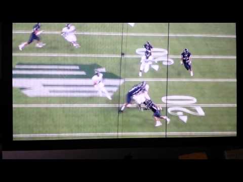 Tyler "TJ" Fitzsimmons Punter Makes Tackle After 48yd Punt