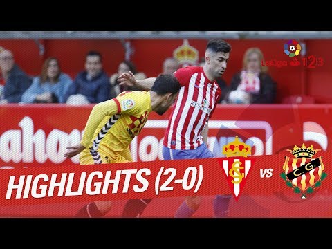 Highlights Sporting de Gijón vs Nàstic (2-0)
