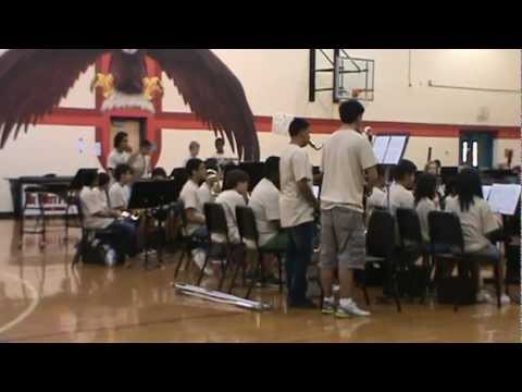 Middle school band camp 
