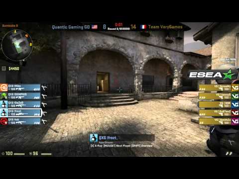 VeryGames vs. Quantic - ESEA LAN Finals - de_inferno - Part 1