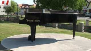 preview picture of video 'Franz Liszt. Das begehbare Klavier. Raiding. Burgenland. Video by Russian Austria'