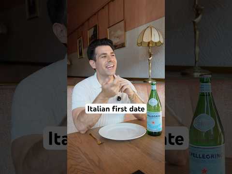 Italian first date #shorts #italian #date