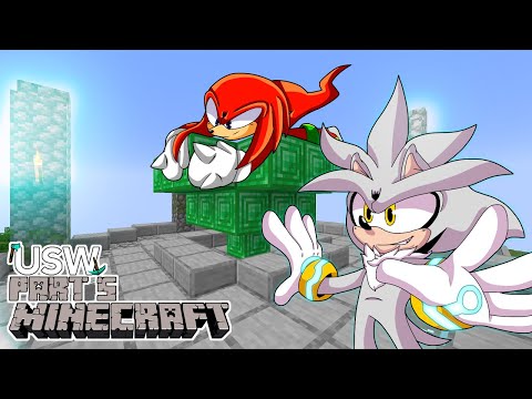 BUILDING ANGEL ISLAND! - Silver & Friends Play USW Minecraft Part 5