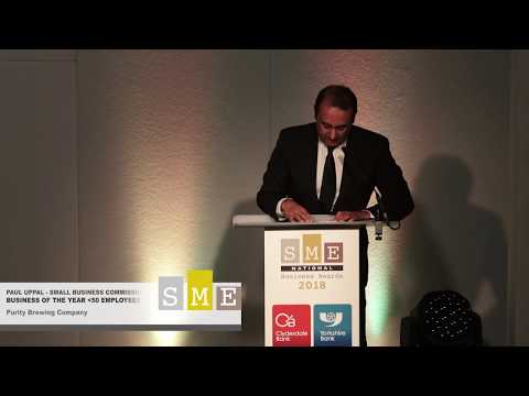 SME National Awards 2018 - Business of the Year less than 50 Employees