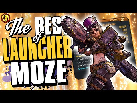Can Moze beat Borderlands 3 with ONLY Launchers? | SUPERCUT