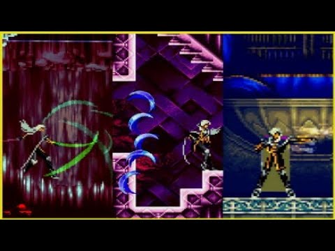 ALL Sword SPECIAL ATTACK Animations | Castlevania: Symphony Of The Night