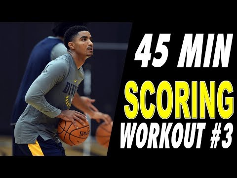 45 Minute FREE Basketball SCORING Workout | Workout 3