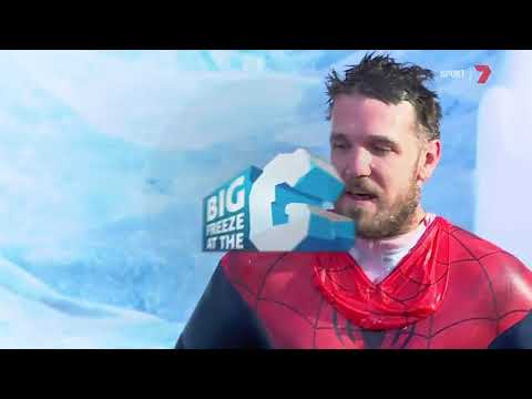 Dane Swan Goes Down The Slide I Big Freeze 5