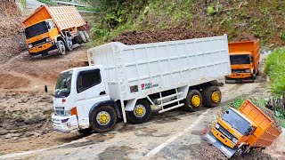 Download lagu CERITA PANJANG Truk Fuso 220Ps Trinton Truk CANTER TRINTON Muatan Tanah Truk OFROAD FUSO TERGULING mp3