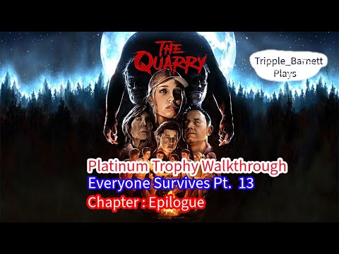 The Quarry (PS5) (Platinum Trophy Walkthrough) Chapter: Epilogue (Everybody Survives!)