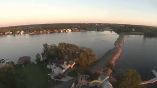 preview picture of video '1000 islands aerial flight via rc plane'