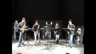 Saxofollia Saxophone Quartet - Heads Up (L. Niehaus)
