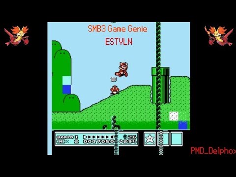 Super Mario Bros 3 Game Genie Code ESTVLN
