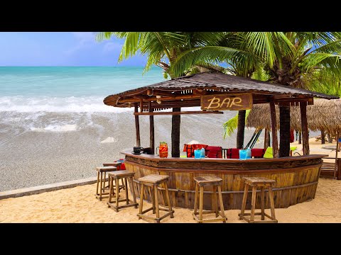 Positive Morning Santorini Seaside Cafe Ambience & Bossa Nova Music For Good Mood Start The Day