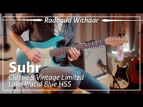 Suhr Classic S Vintage Limited Lake Placid Blue HSS played by Radboud Withaar | Demo