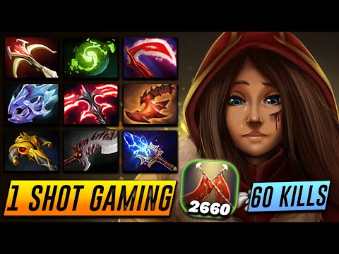 Legion Commander 60 KILLS - 1 SHOT GAMING - Dota 2 Pro Gameplay [Watch & Learn]